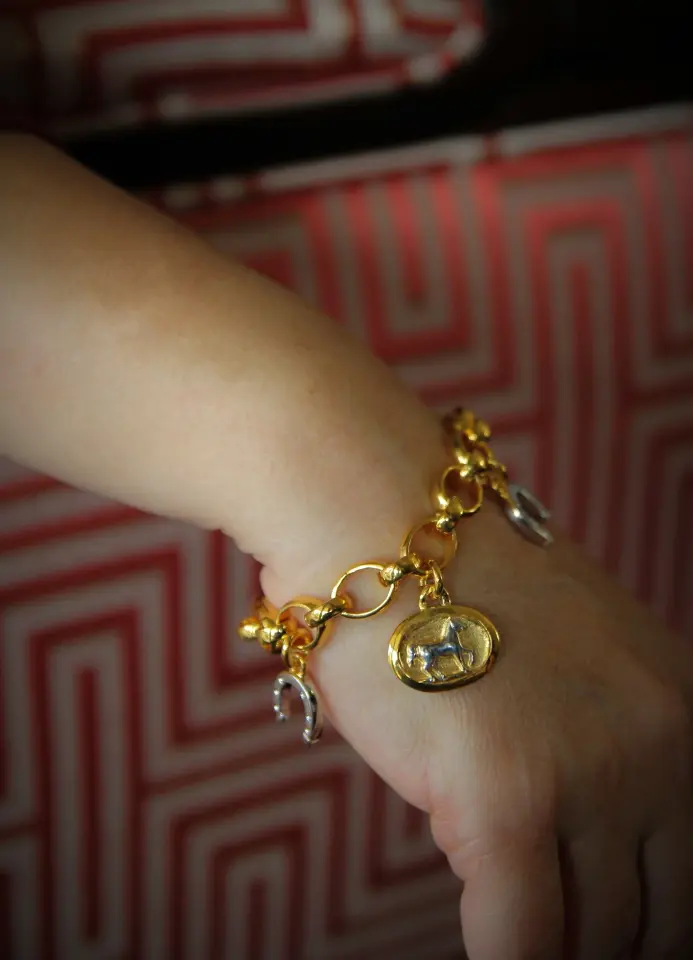 At Sembol Gümüş  Bileklik