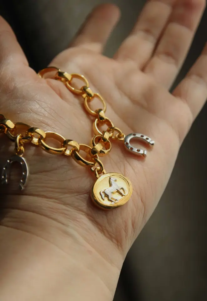 At Sembol Gümüş  Bileklik